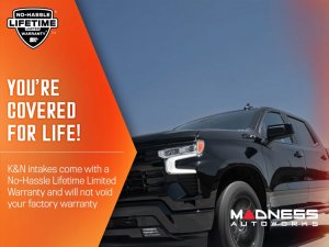 Chevrolet Silverado 1500 Cold Air Intake - NextGen - 5.3L or 6.2L V8 - K&N